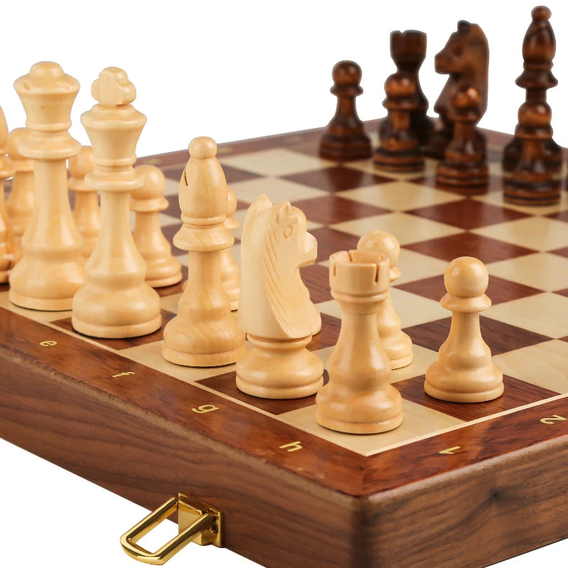 Jeu d'échecs classique en bois