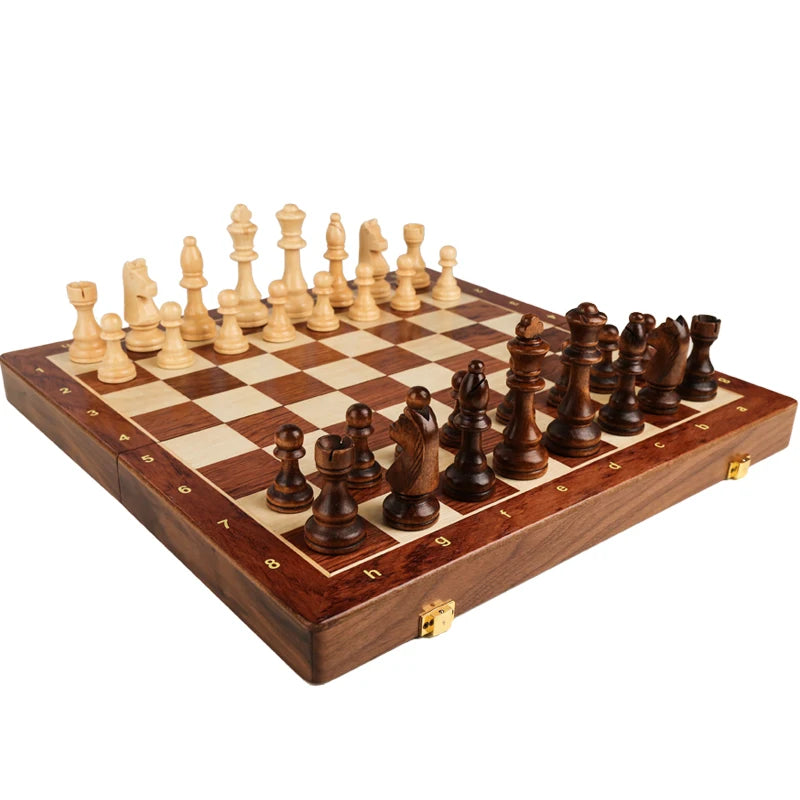 Jeu d'échecs classique en bois