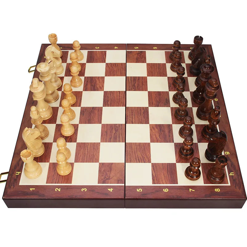 Jeu d'échecs classique en bois