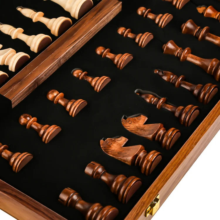 Jeu d'échecs classique en bois