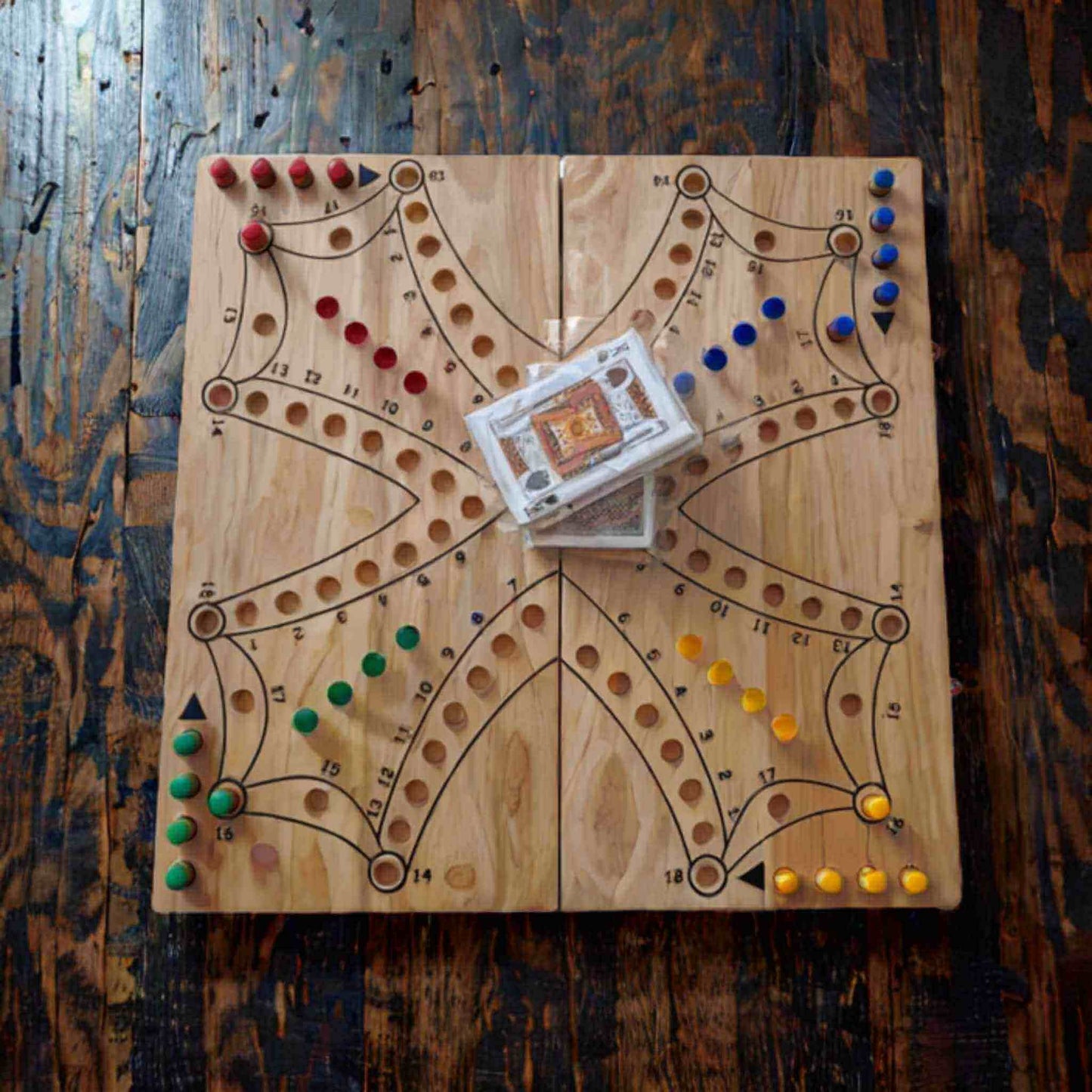 Jeu tock 4 XL en bois