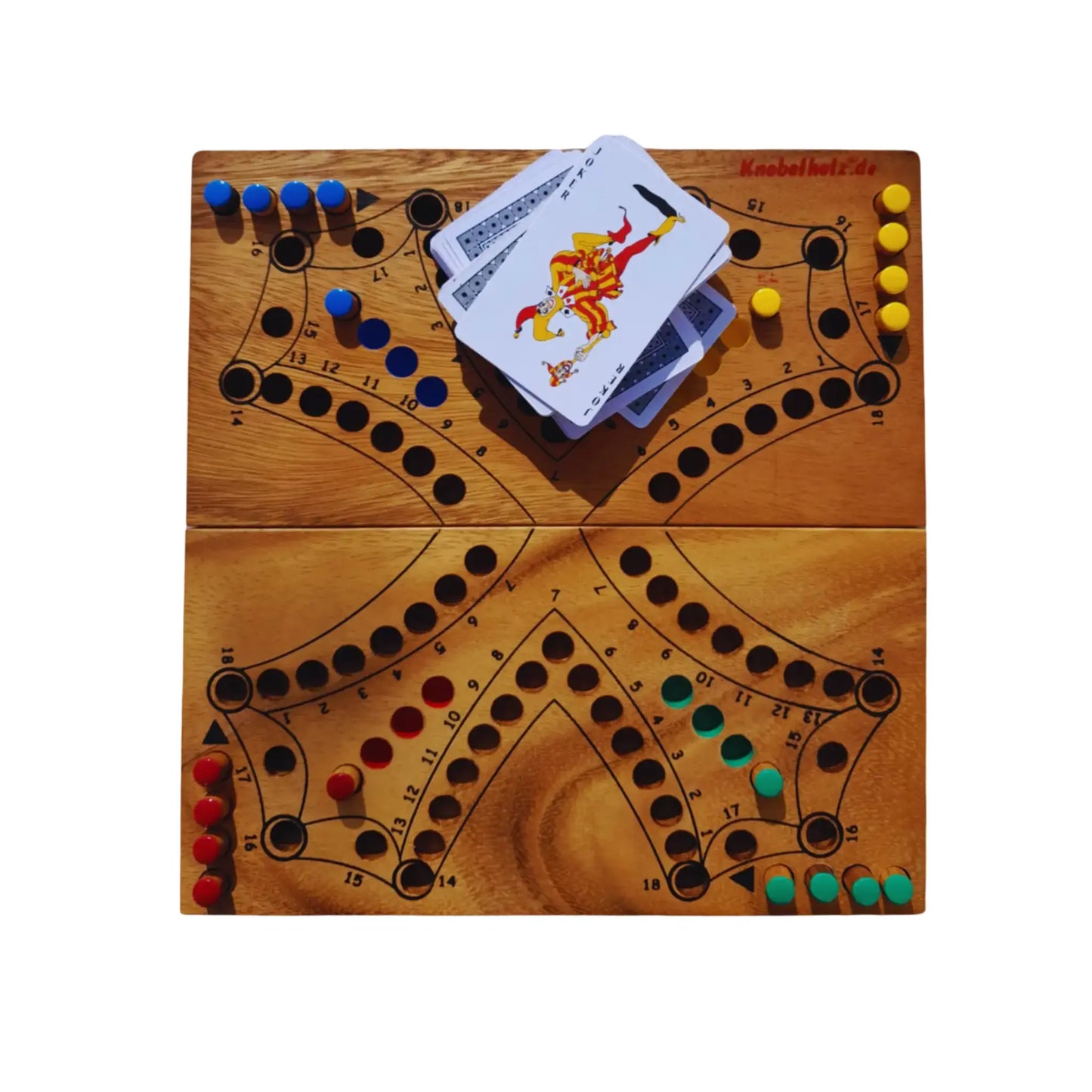 jeu tock à 4 vue dessus