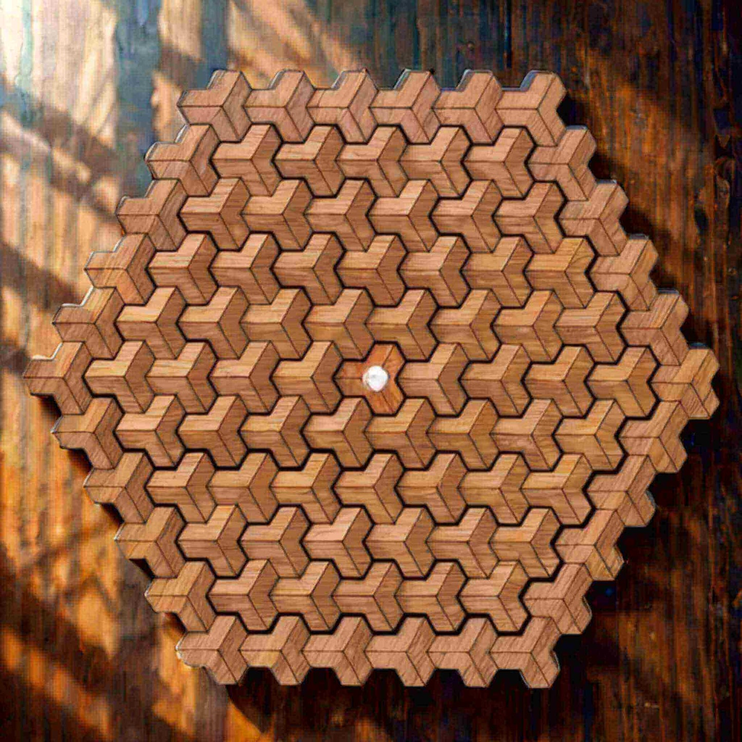 casse-tête puzzle bois Escher