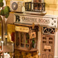 Café et librairie pittoresques du Book Nook Sunshine Town