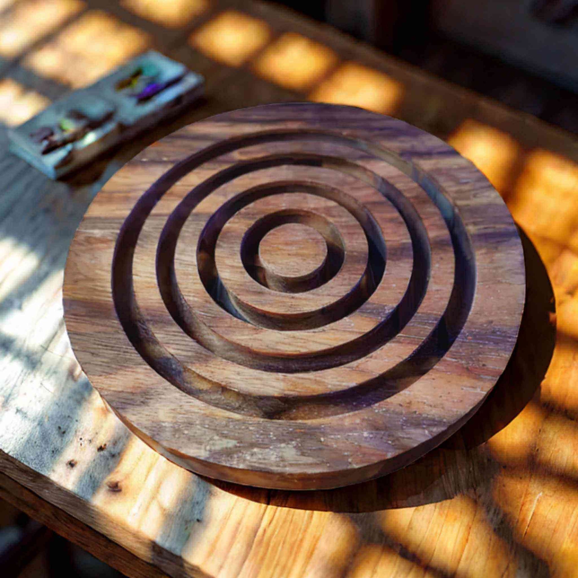 casse tête en bois labyrinthe