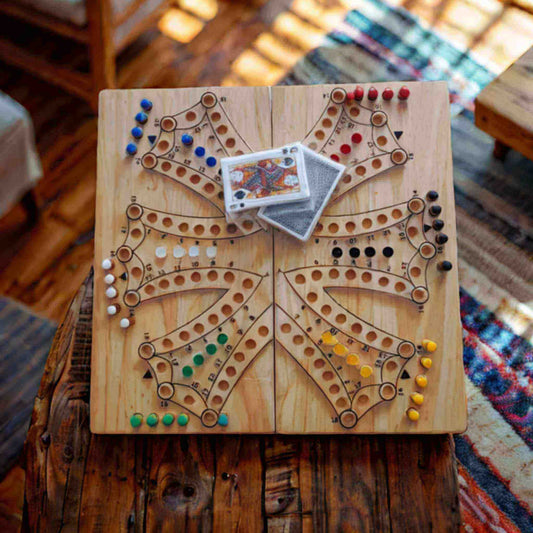 jeu de tock à 6 XL bois Natur Ludic