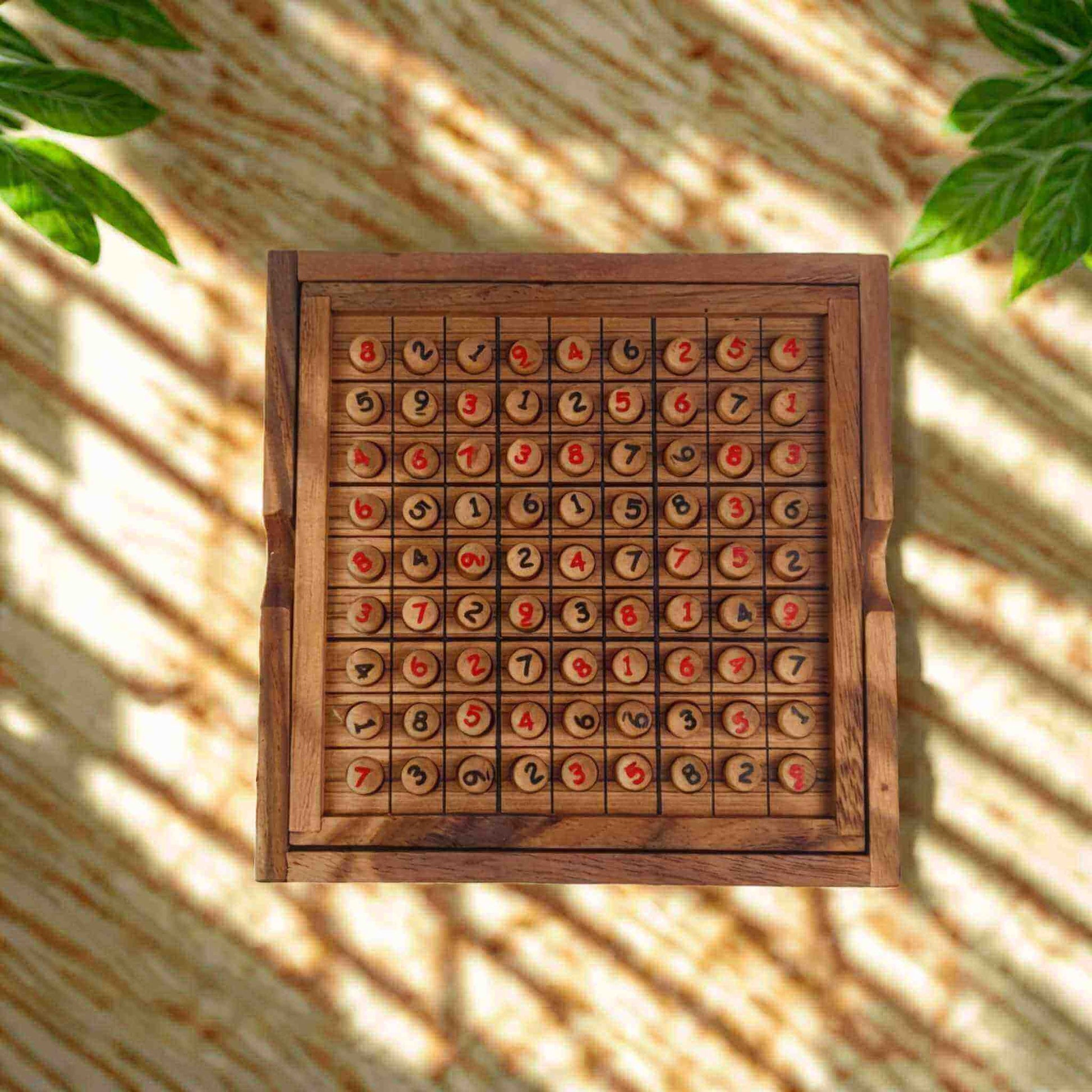 beau sudoku en bois 9*9